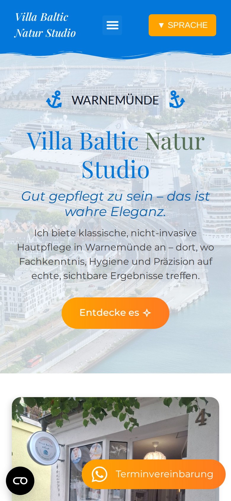 villabalticnatur.de weboldal előnézete